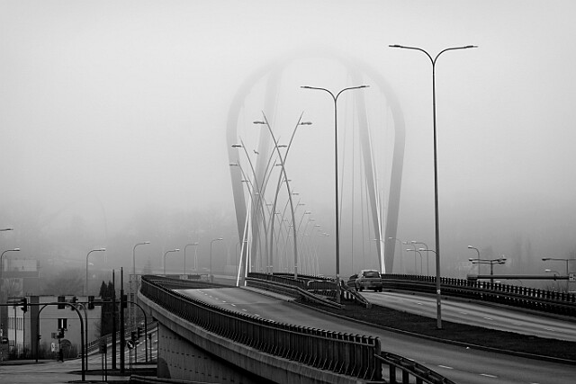 Most na Trasie Uniwersyteckiej null