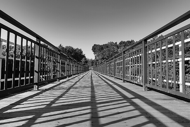 Most kolejki wąskotorowej nad Brdą null