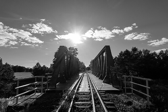 Most kolejowy na Kanale Noteckim null